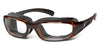 7eye CHURADA Eyeglasses | Size 59 / Dark Tortoise / Clear +1.50
