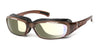 7eye Churada Sunglasses | Size 59 / Brown Crystal / BlueByrd Blue Light Blocker