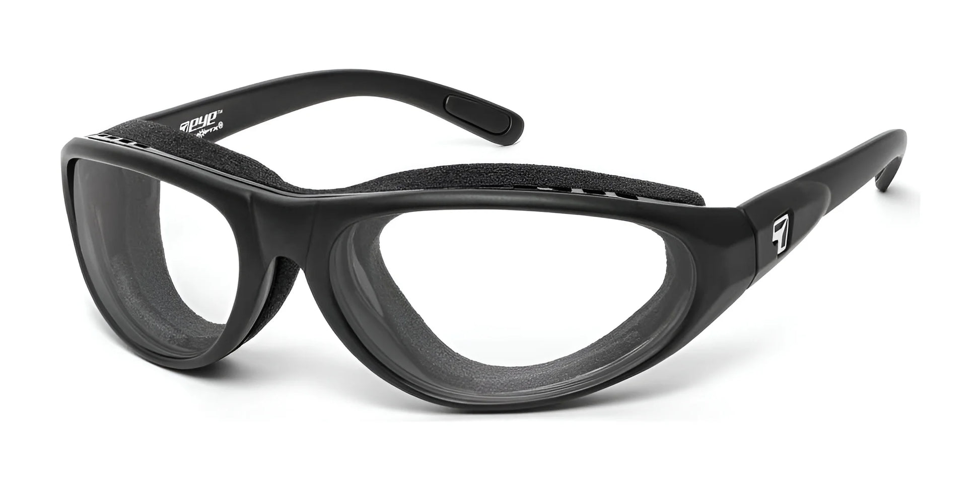 7eye Cyclone Sunglasses Matte Black / Clear