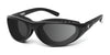 7eye Cyclone Sunglasses | Size 65 / Matte Black / Polarized Gray (11%)