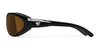 7eye Cyclone Sunglasses | Size 65 / Glossy Black / Polarized Gray (11%)
