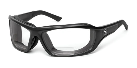 7eye Derby Bifocal Sunglasses Matte Black / Clear / +2.50