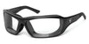 7eye DERBY Eyeglasses | Size 71 / Matte Black / Clear +1.50