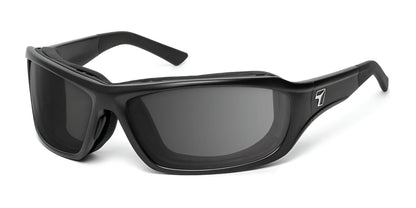 7eye Derby Sunglasses Matte Black / DARKshift Photochromic - Clr to DARK Gray