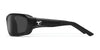 7eye Derby Sunglasses | Size 71 / Glossy Black / Copper