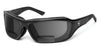 7eye DERBY Sunglasses | Size 71 / Matte Black / Gray (12%) +1.50