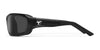 7eye Derby Bifocal Sunglasses | Size 71 / Glossy Black / Gray / +1.50