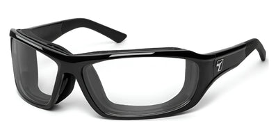 7eye DERBY Eyeglasses Glossy Black / BlueByrd Blue Light Blocker