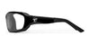 7eye Derby Bifocal Sunglasses | Size 71 / Glossy Black / Gray / +1.50