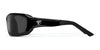 7eye Derby Sunglasses | Size 71 / Glossy Black / Copper