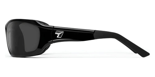 7eye DERBY Sunglasses / Size 71 / Glossy Black / Copper