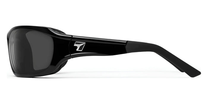 7eye DERBY Sunglasses | Size 71 / Glossy Black / Copper