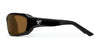 7eye Derby Sunglasses | Size 71 / Glossy Black / Copper