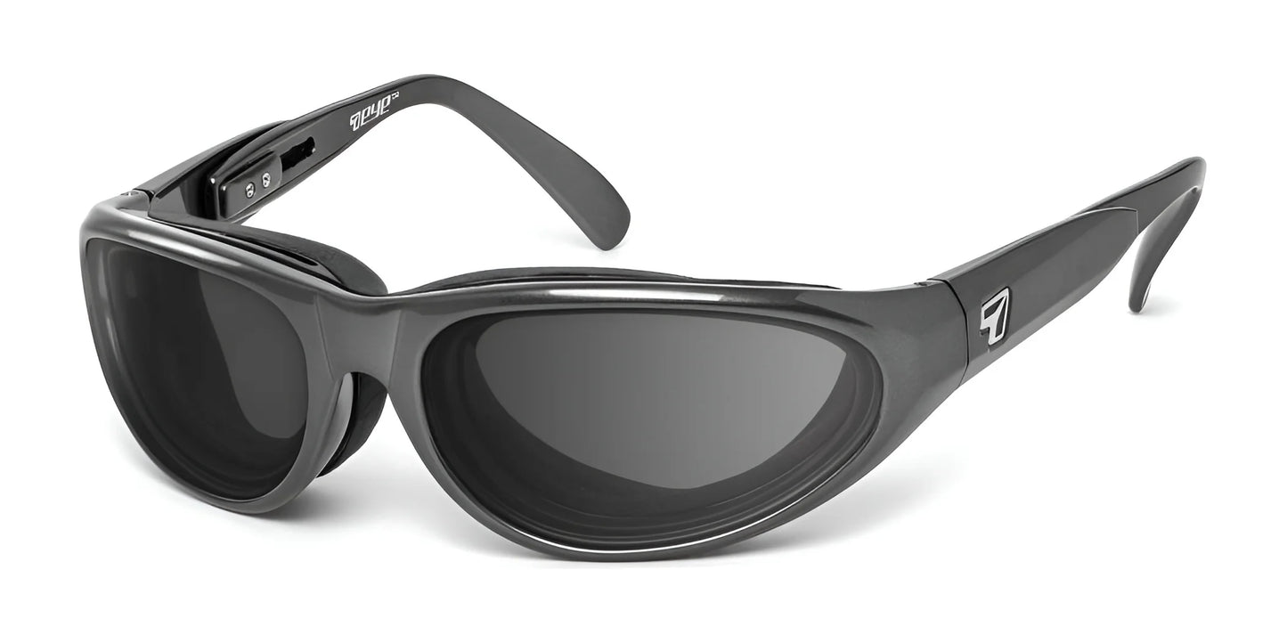 7eye Diablo Sunglasses Charcoal / DARKshift Photochromic - Clr to DARK Gray