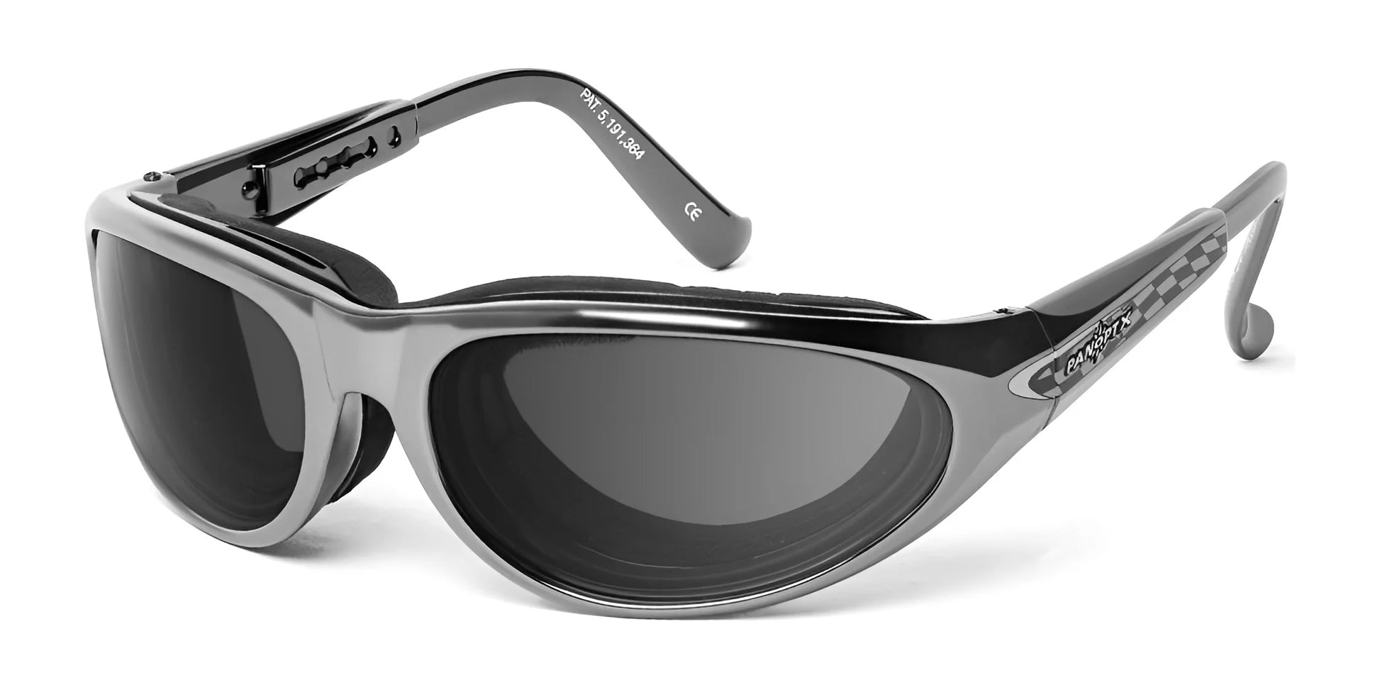 7eye Diablo Sunglasses Limited Edition Chrome / DARKshift Photochromic - Clr to DARK Gray