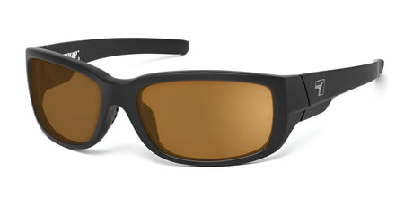 7eye Dillon Sunglasses Matte Black / Polarized Copper