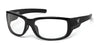 7eye Dillon Sunglasses | Size 61 / Glossy Black / Clear