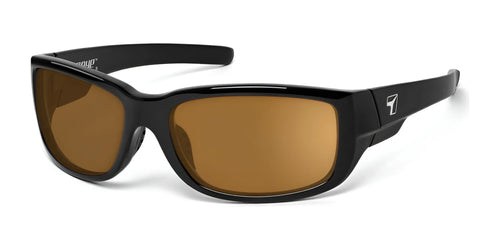 7eye Dillon Sunglasses / Size 61 / Glossy Black / DARKshift Photochromic - Clr to DARK Gray