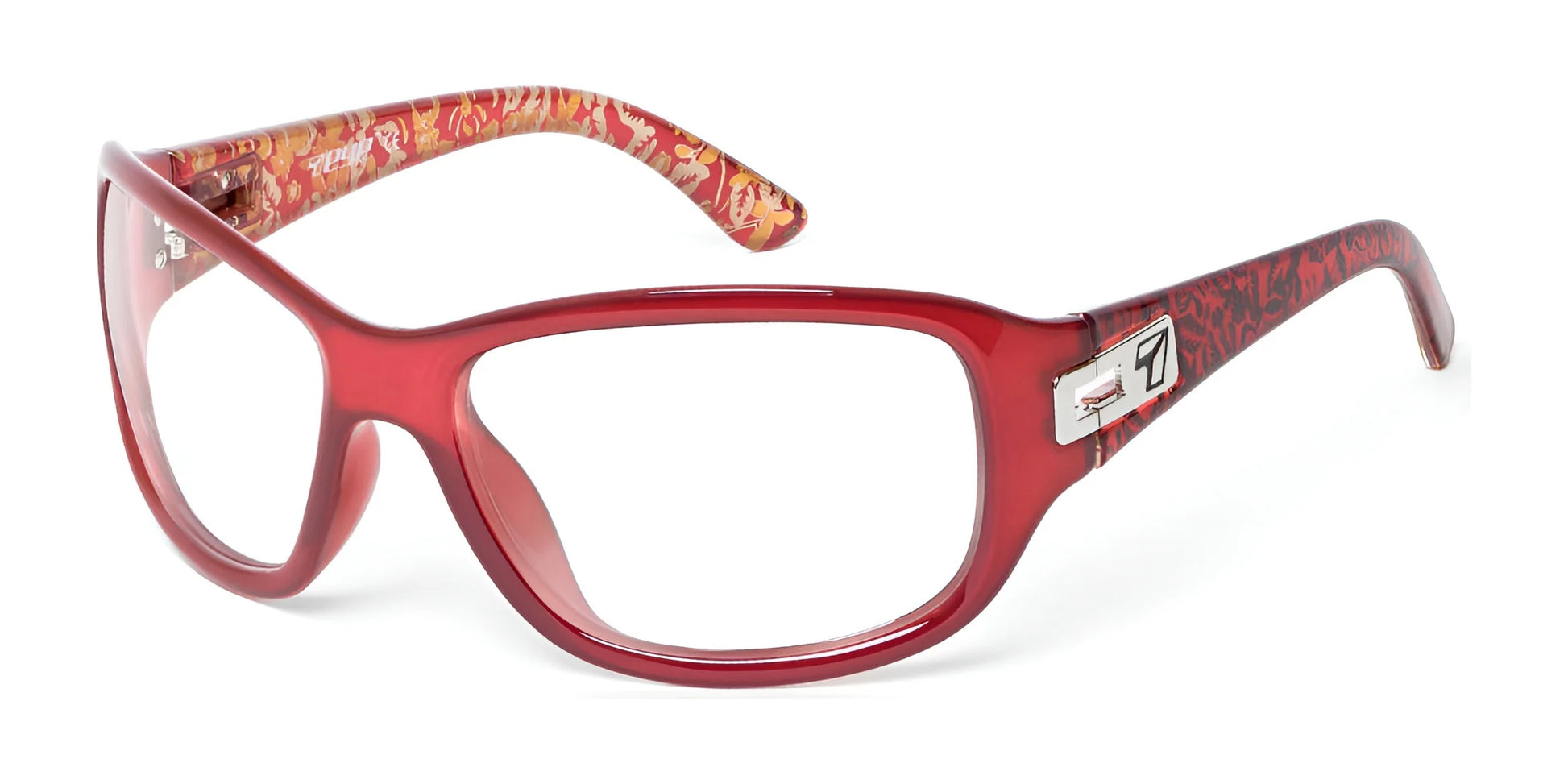 7eye Emma Sunglasses Ruby Red / Clear