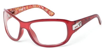 7eye EMMA Eyeglasses Ruby Red / Clear