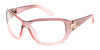 7eye Emma Sunglasses / Translucent Pink / Clear