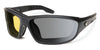 7eye HOWLING Eyeglasses / Glossy Black / Clear