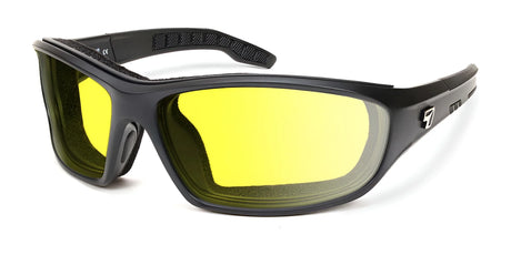 7eye Howling Sunglasses Matte Black / Yellow