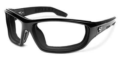 7eye HOWLING Eyeglasses Glossy Black / Clear