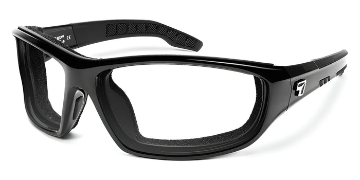 7eye HOWLING Eyeglasses / Glossy Black / Clear