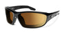 7eye Howling Sunglasses / Glossy Black / Copper