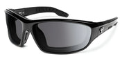 7eye HOWLING Sunglasses / Glossy Black / Polarized Gray (11%)