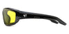 7eye HOWLING Sunglasses / Glossy Black / Polarized Gray (11%)
