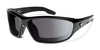 7eye Howling Sunglasses / Glossy Black / Polarized Gray
