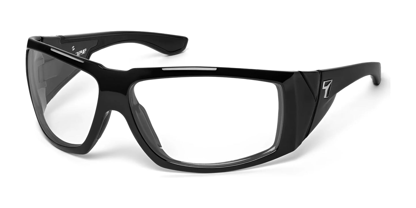 7eye Jordan Sunglasses Glossy Black / Clear