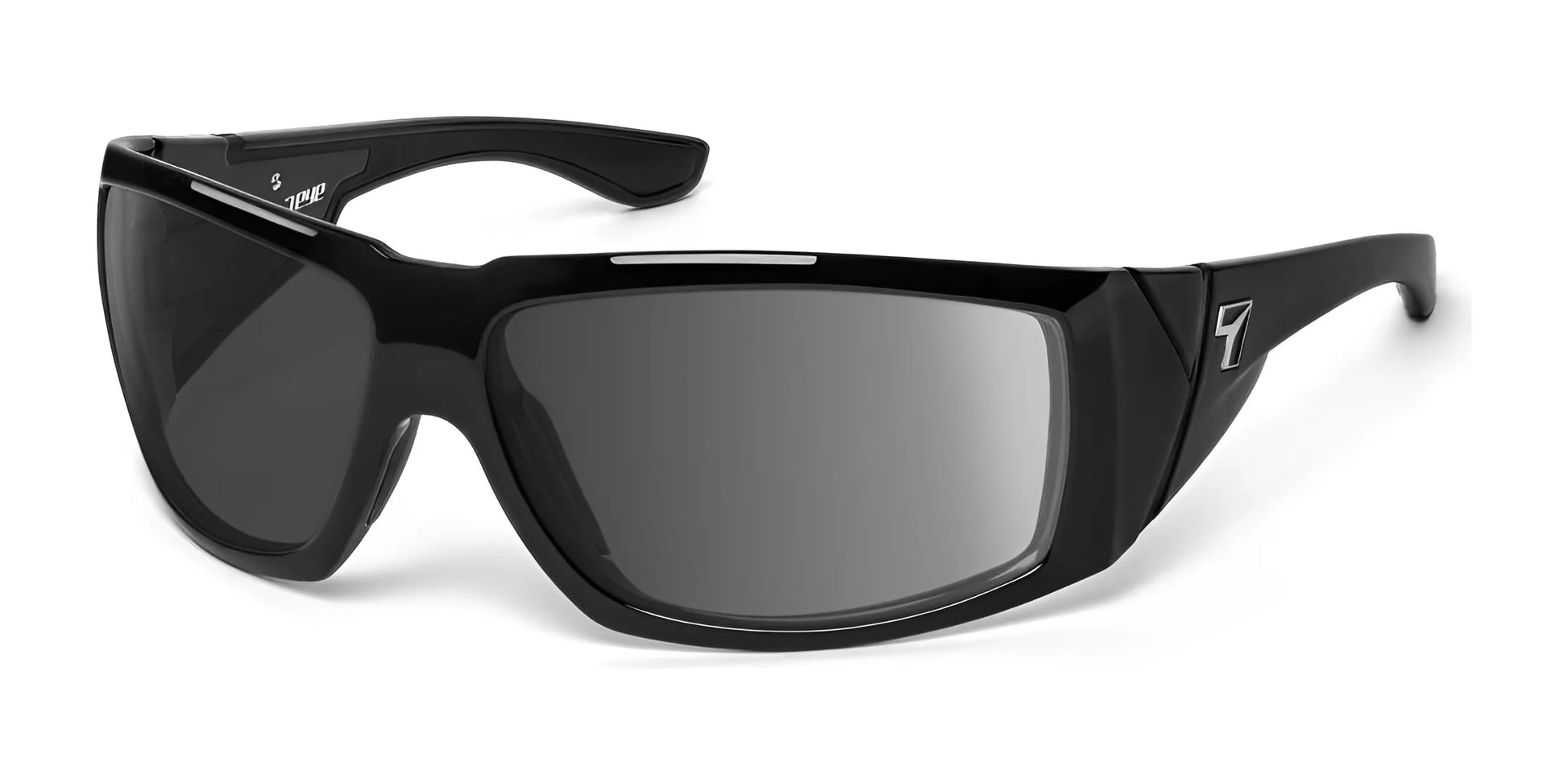 7eye Jordan Sunglasses Glossy Black / Gray