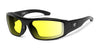 7eye Let It Rip Sunglasses / Matte Black / Yellow