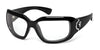 7eye Leveche Sunglasses | Size 58 / Glossy Black / Clear