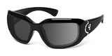 7eye Leveche Sunglasses Glossy Black / Polarized Gray