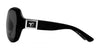 7eye Lily Sunglasses | Size 60 / Glossy Black / DARKshift Photochromic - Clr to DARK Gray