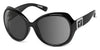 7eye LILY Sunglasses | Size 60 / Glossy Black / Polarized Gray (11%)