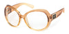 7eye Lily Sunglasses | Size 60 / Honey / Clear