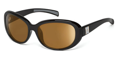 7eye LINDSAY Sunglasses Glossy Black / Polarized Copper