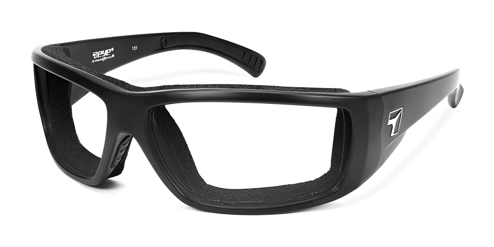 7eye Maestro Plus Sunglasses Matte Black / Clear