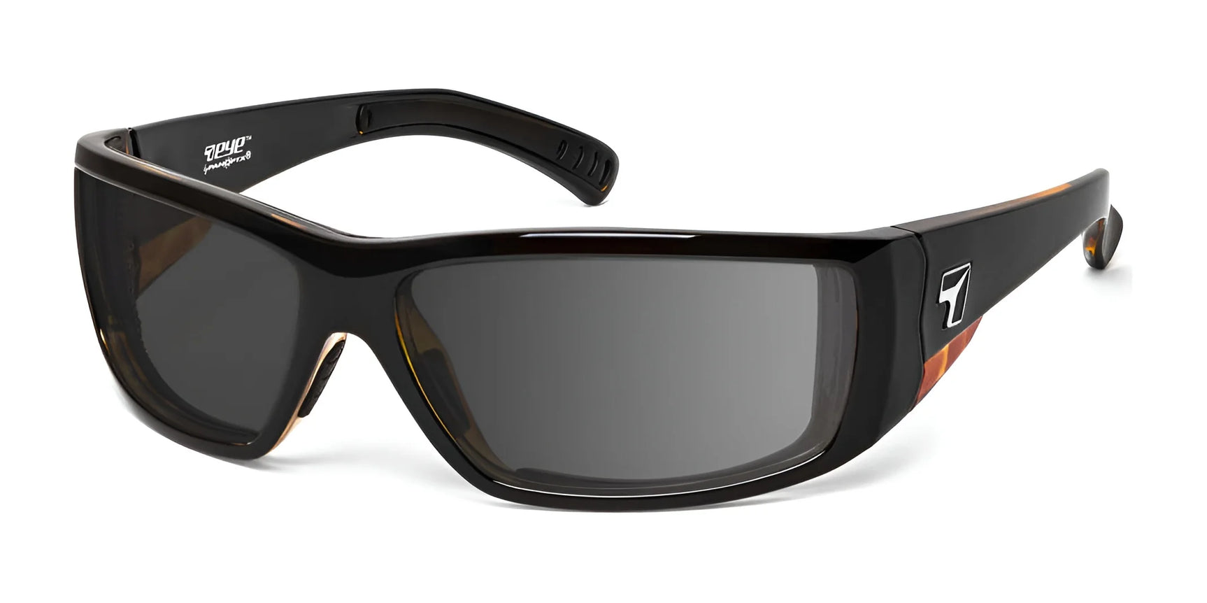 7eye Maestro Sunglasses Black Tortoise / Polarized Gray