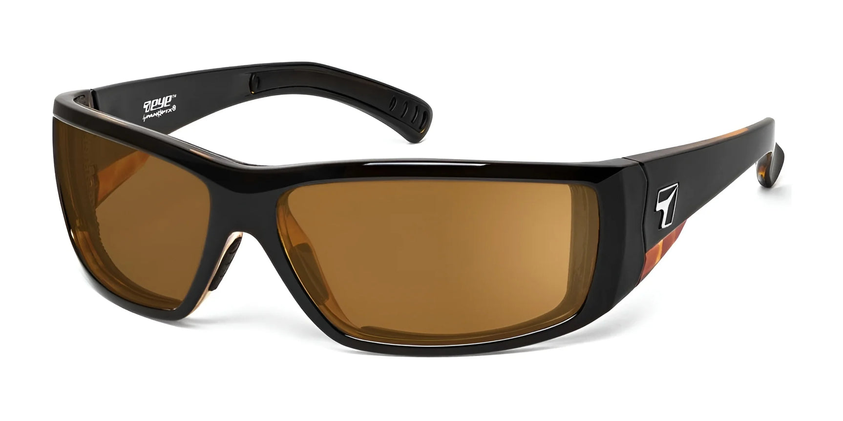 7eye Maestro Sunglasses Black Tortoise / Polarized Copper