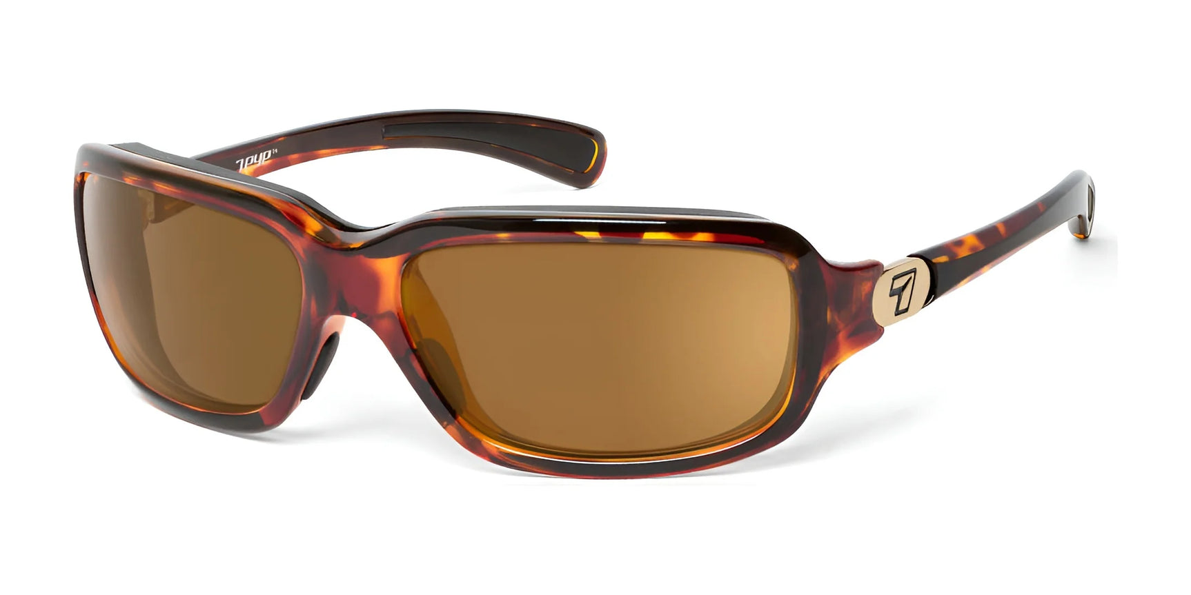 7eye Marin Sunglasses Tortoise / Polarized Copper