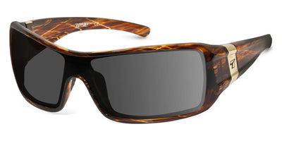 7eye MASON Sunglasses Dark Tortoise / Polarized Gray (11%)