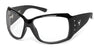 7eye Natasha Sunglasses / Glossy Black / Clear