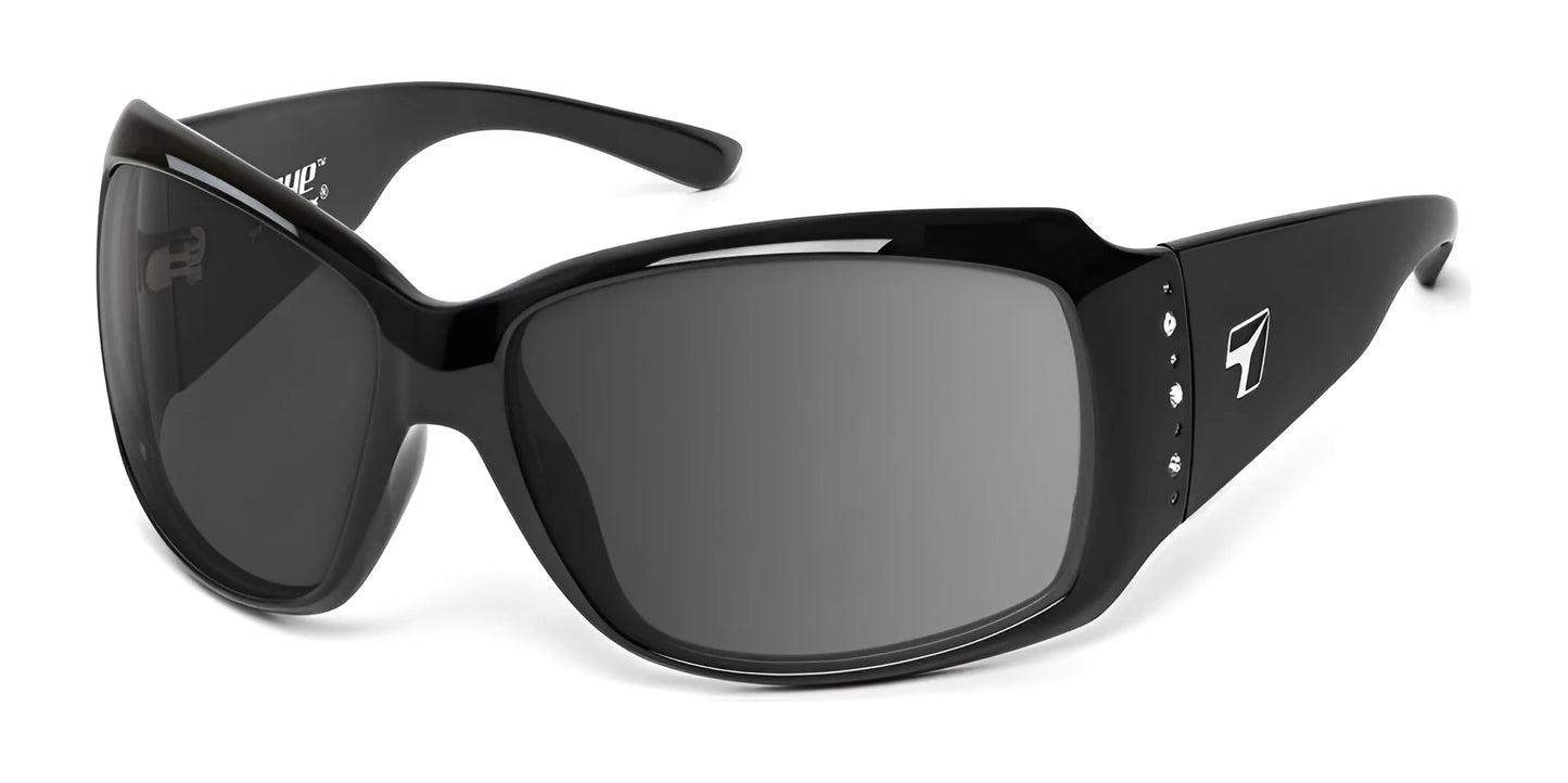 7eye Natasha Sunglasses Glossy Black / Gray