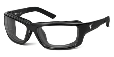 7eye NOTUS Eyeglasses Glossy Black / BlueByrd Blue Light Blocker